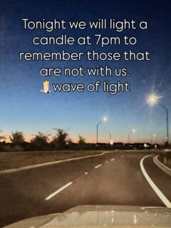 Join us. Tonight, Thursday, the 15th of October, at 7.00pm, we remember all babies lost during pregnancy, at birth or in infancy.
Praying for you and your family and all those who have lost a precious little someone
#pregnancyandinfantlossawareness 🤍